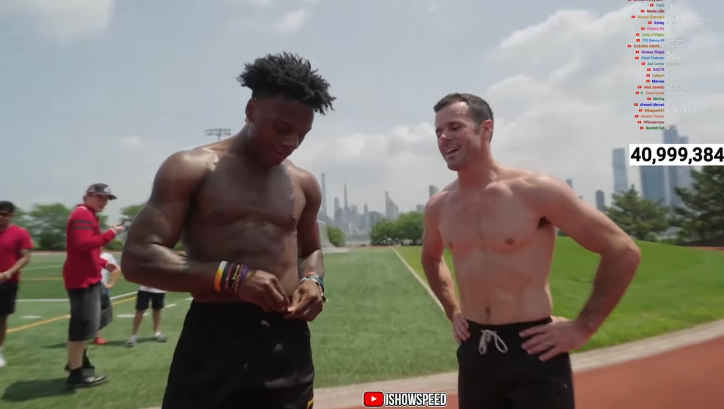 Ishowspeed Shocks Weehawken With Surprise Sprint Showdown — And 41 Million Fans Watched