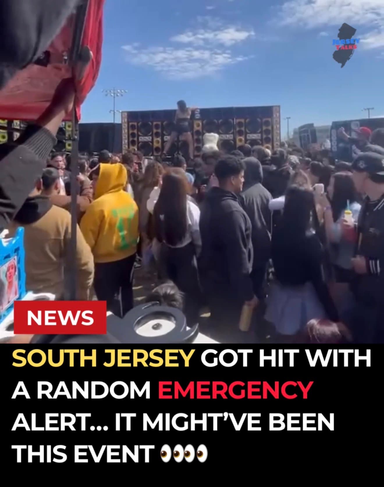 South Jersey Got Hit With A Random Emergency Alert… It Might’Ve Been This Event 👀👀