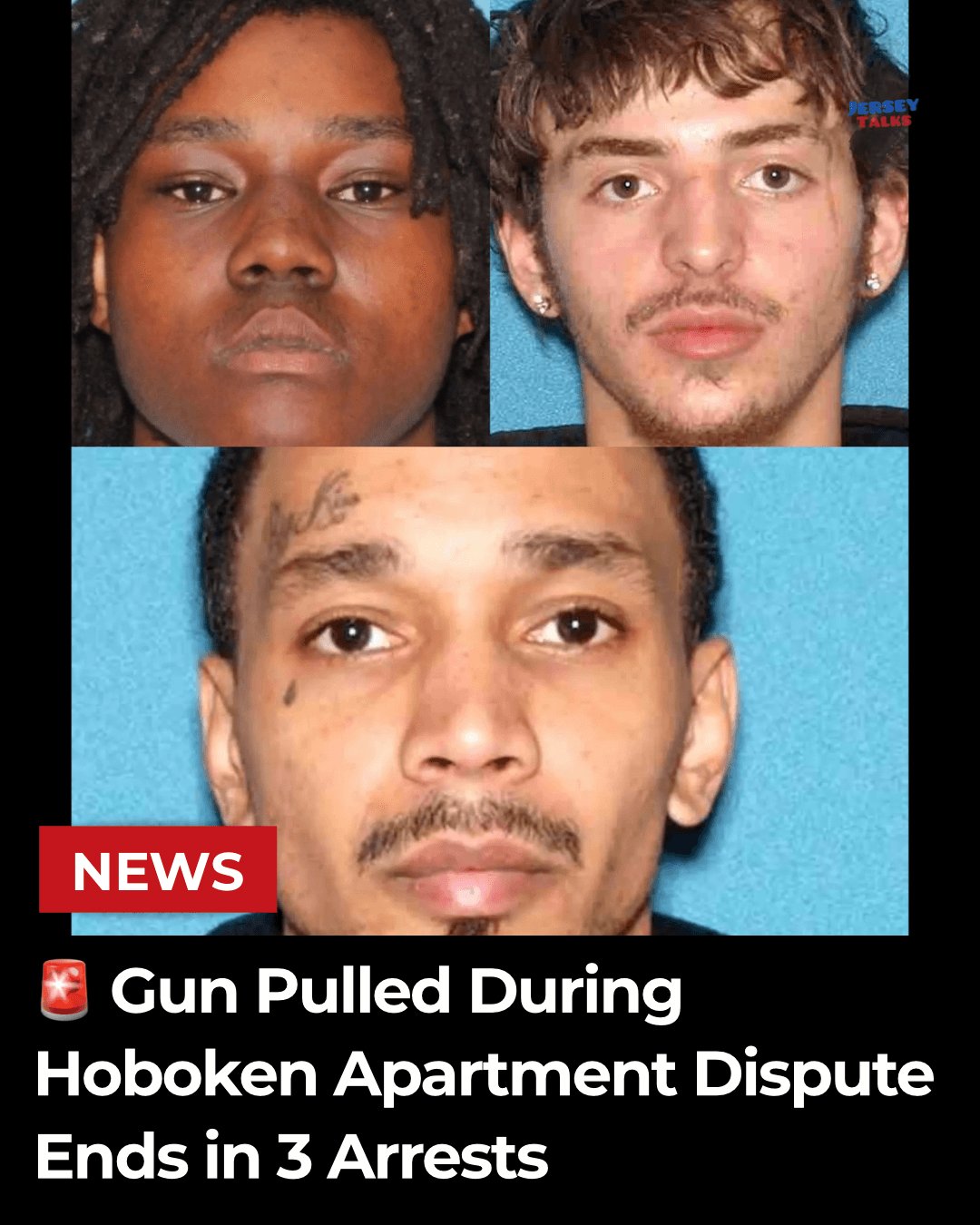 🚨 Gun Pulled During Hoboken Apartment Dispute Ends In 3 Arrests