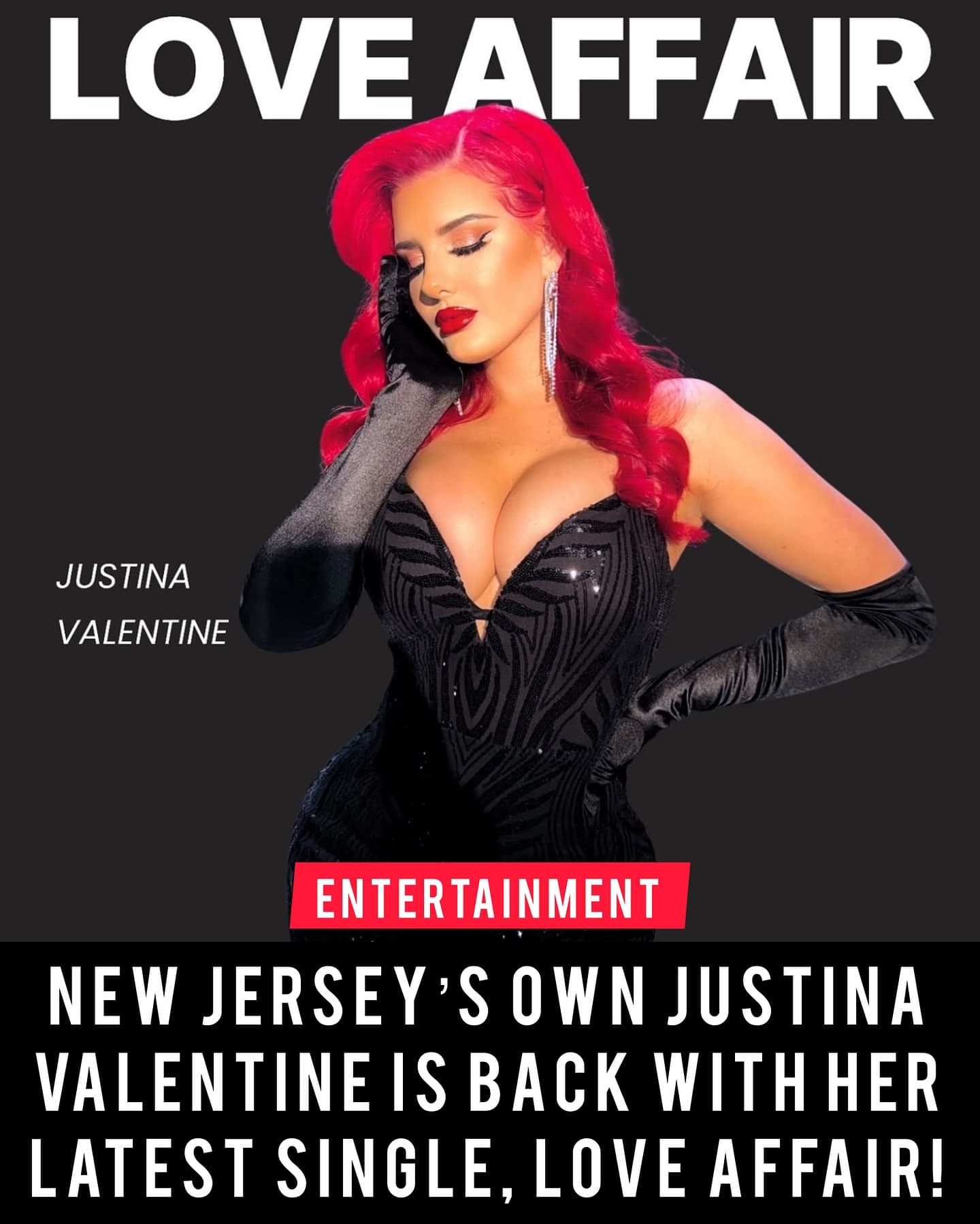 New Jersey'S Own Justina Valentine Is Back With Her Latest Single "Love Affair"