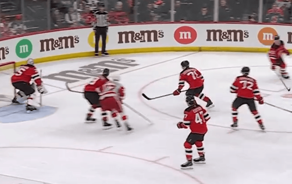 Devils Shut Out at Home as Red Wings Win 3-0